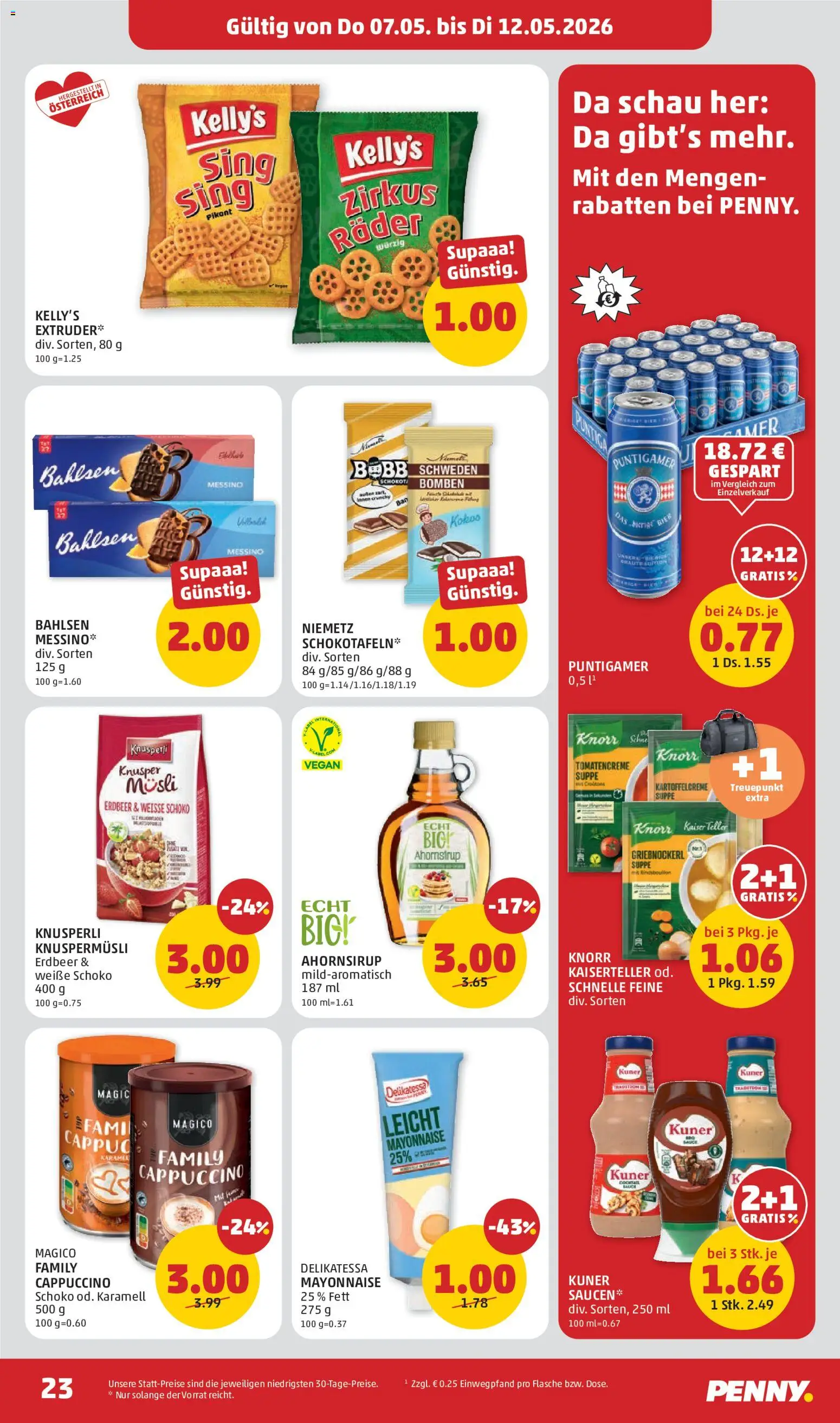 Penny Markt - Flugblatt gültig ab 07.05.2026 | Seite: 23