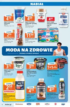Pogląd oferty "E.Leclerc gazetka" - ważna od 16.06.2026 | Strona: 6 | Produkty: Kefir, Jogurt pitny, Jogurt naturalny, Jogurt kremowy