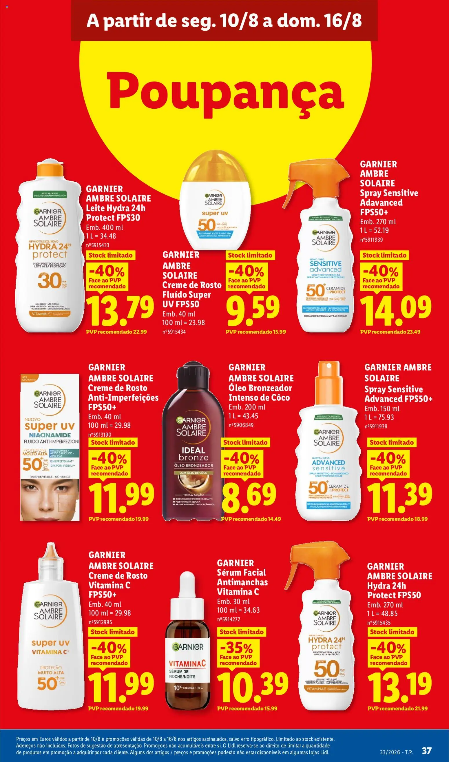 Lidl folheto │ válido de 10/08/2026 | Página: 37 | Produtos: Sérum, Óleo, Coco, Óleo de coco