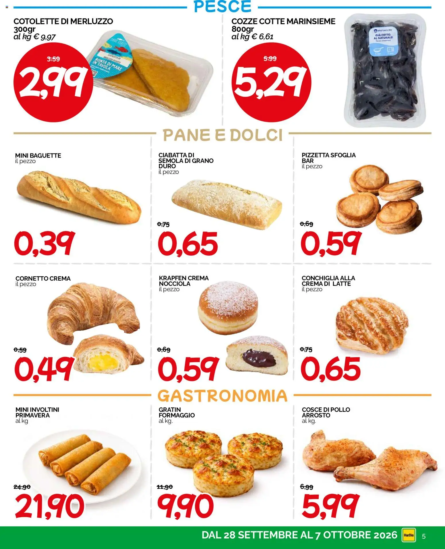 Volantino HarDis del 28/09/2026 | Pagina: 5