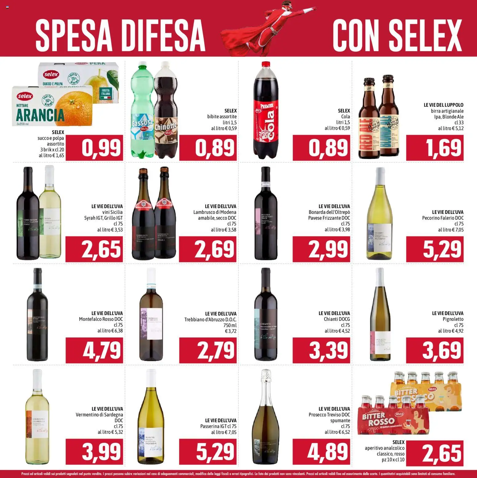 Volantino Emisfero del 01.02.2026 | Pagina: 16 | Prodotti: Chinotto, Frutta, Pecorino, Aperitivo