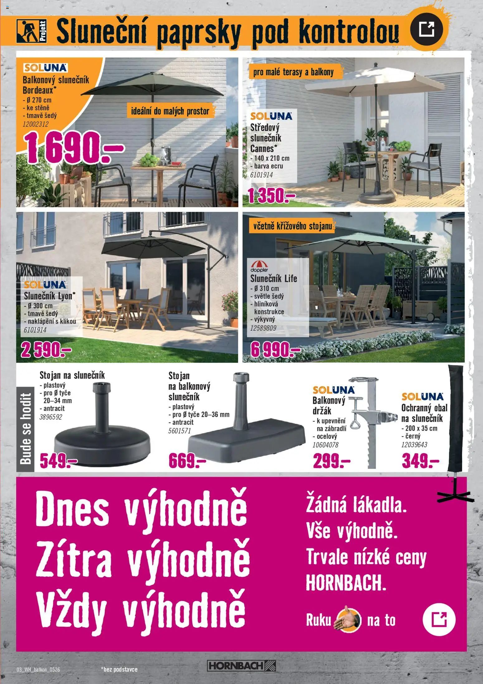 HORNBACH leták - Balkon od 13.05.2026 | Strana: 3