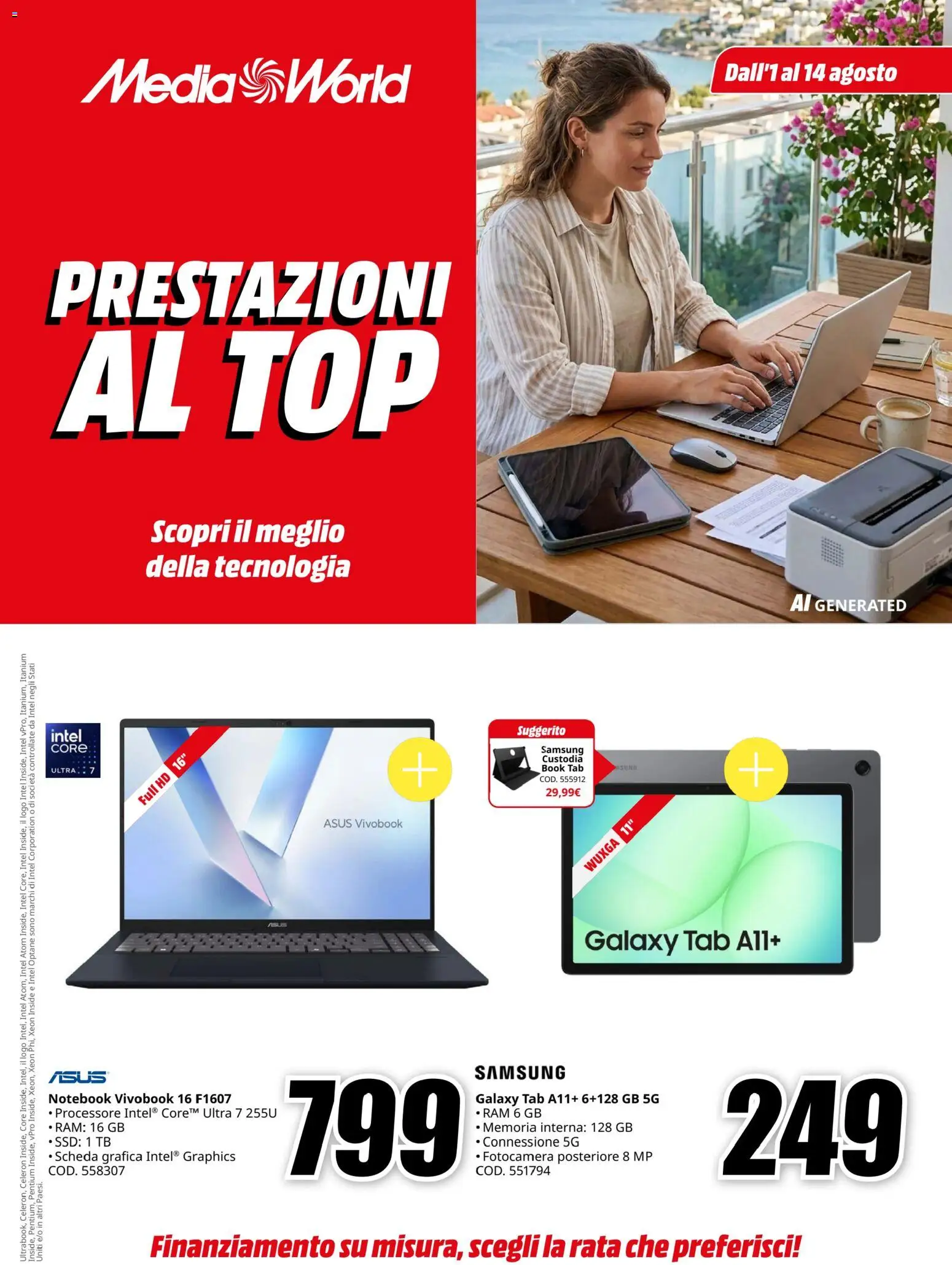 Volantino Media World del 01/08/2026 | Pagina: 1