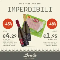 Anteprima del volantino Borello Supermercati volantino valido a partire dal 02/07/2026