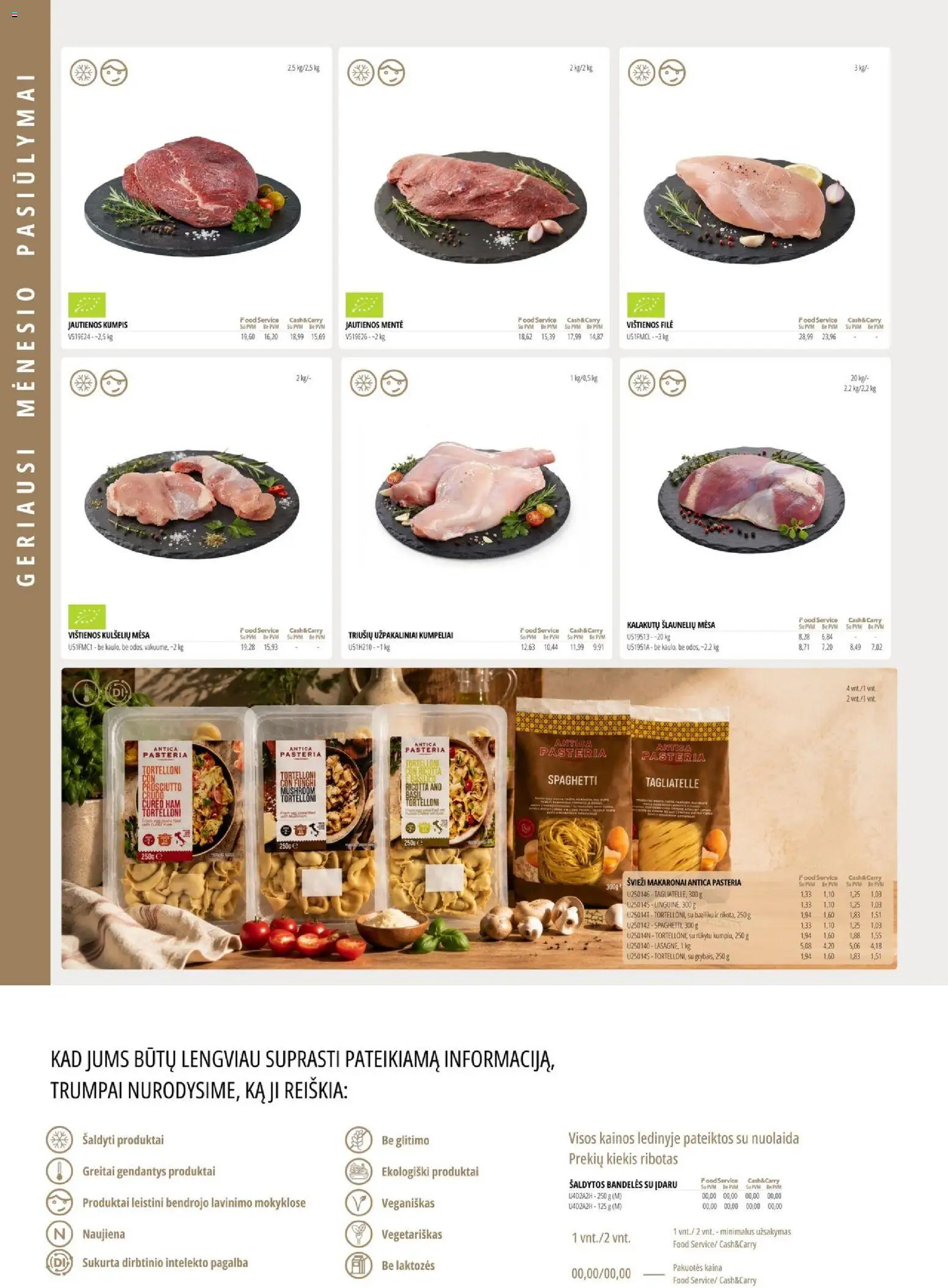 ePromo akcijos nuo 2026.09.01 | Puslapis: 2 | Prekių: Jautienos, Bandelės, Produktai be glitimo, Makaronai