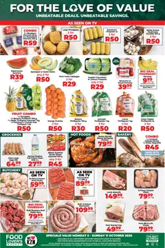 Food Lover's Market specials catalogue – valid from 05/10/2026