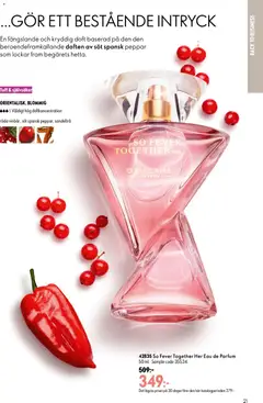Oriflame erbjudanden - Förhandsvisning av reklamblad från butik Oriflame aktuell från 26/08/2026 | Sida: 21 | Produkter: Doft, Peppar