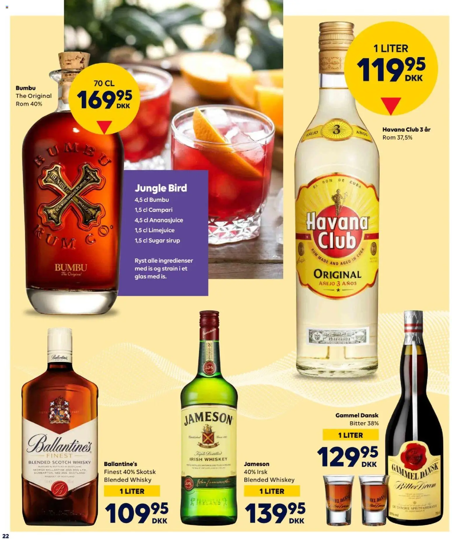 Bordershop tilbudsavis – gyldig fra 01/06/2026 | Side: 22 | Produkter: Sirup, Whisky, Is, Limejuice