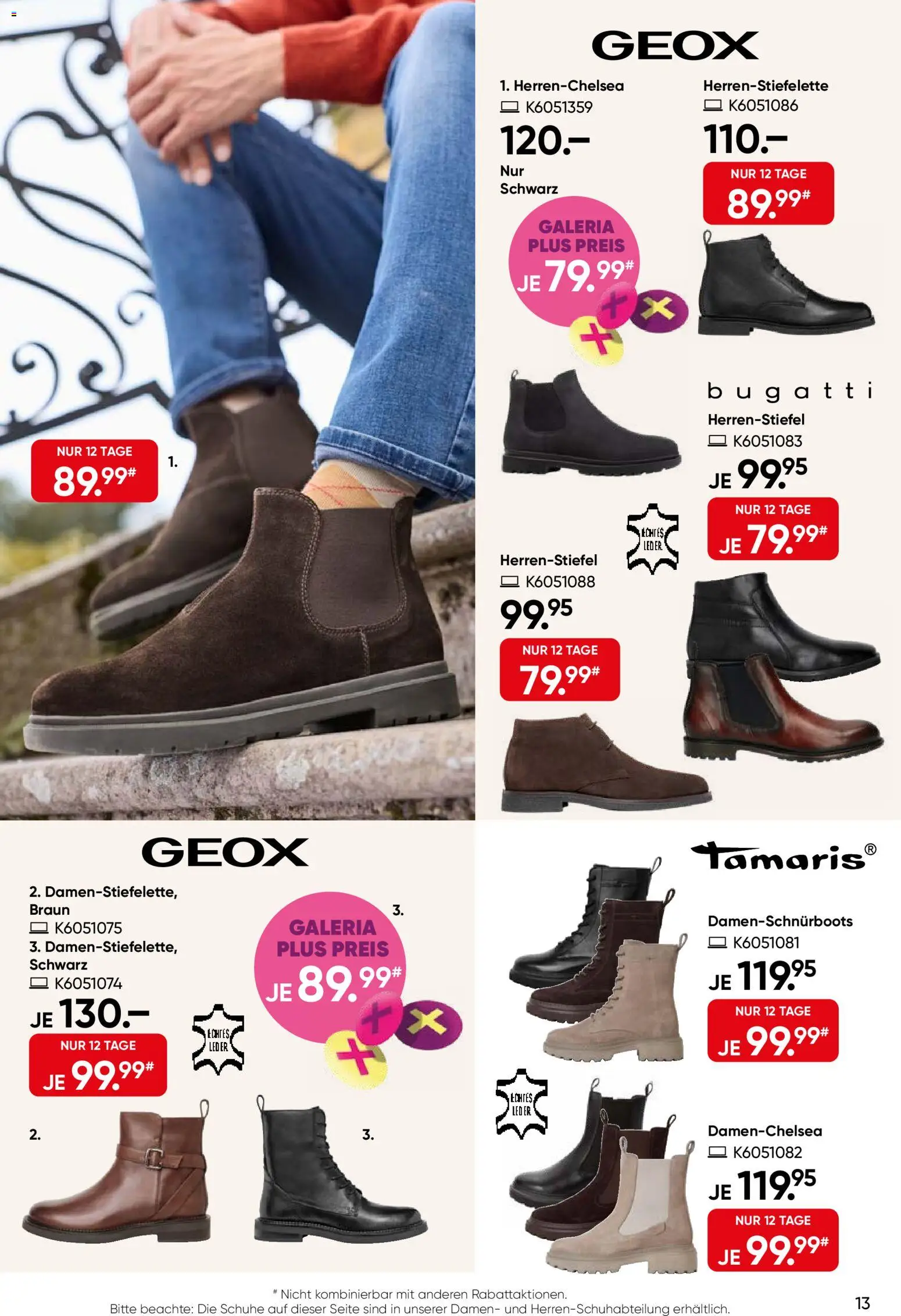 Galeria Karstadt Kaufhof Prospekt – gültig ab 16.09.2026 | Seite: 13