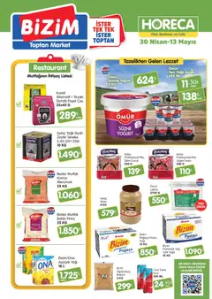 30.04.2026 tarihinden itibaren geçerli olan Bizim Toptan kataloğu önizlemesi