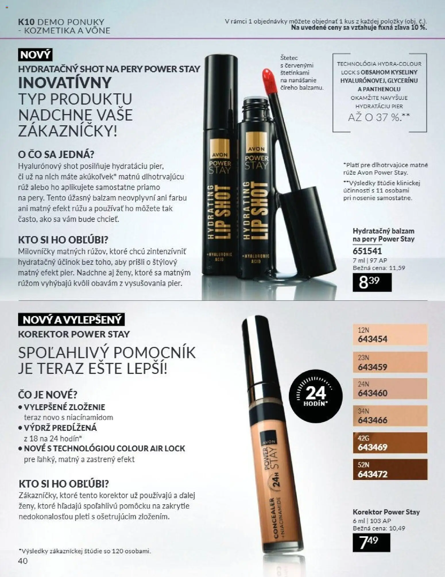 Nové Avon akcie – leták je platný od 01.09.2026 | Strana: 40