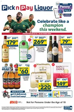 Pick n Pay specials catalogue – valid from 15/10/2026