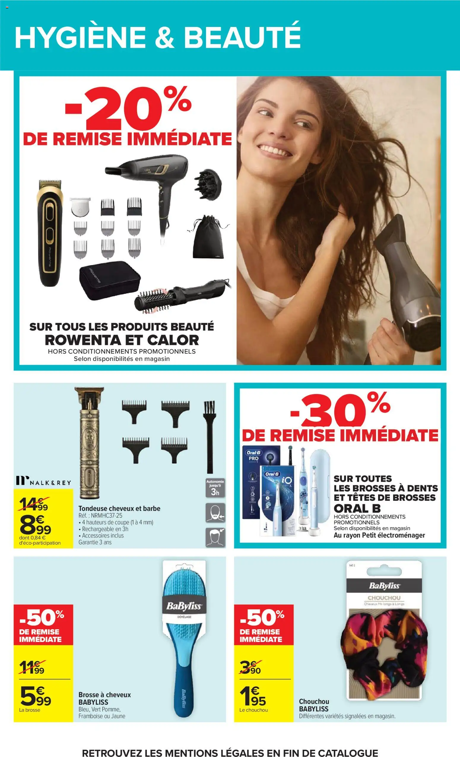 {H1} | Page: 49 | Produits: Framboise, Brosse à cheveux, Tondeuse, Chouchou