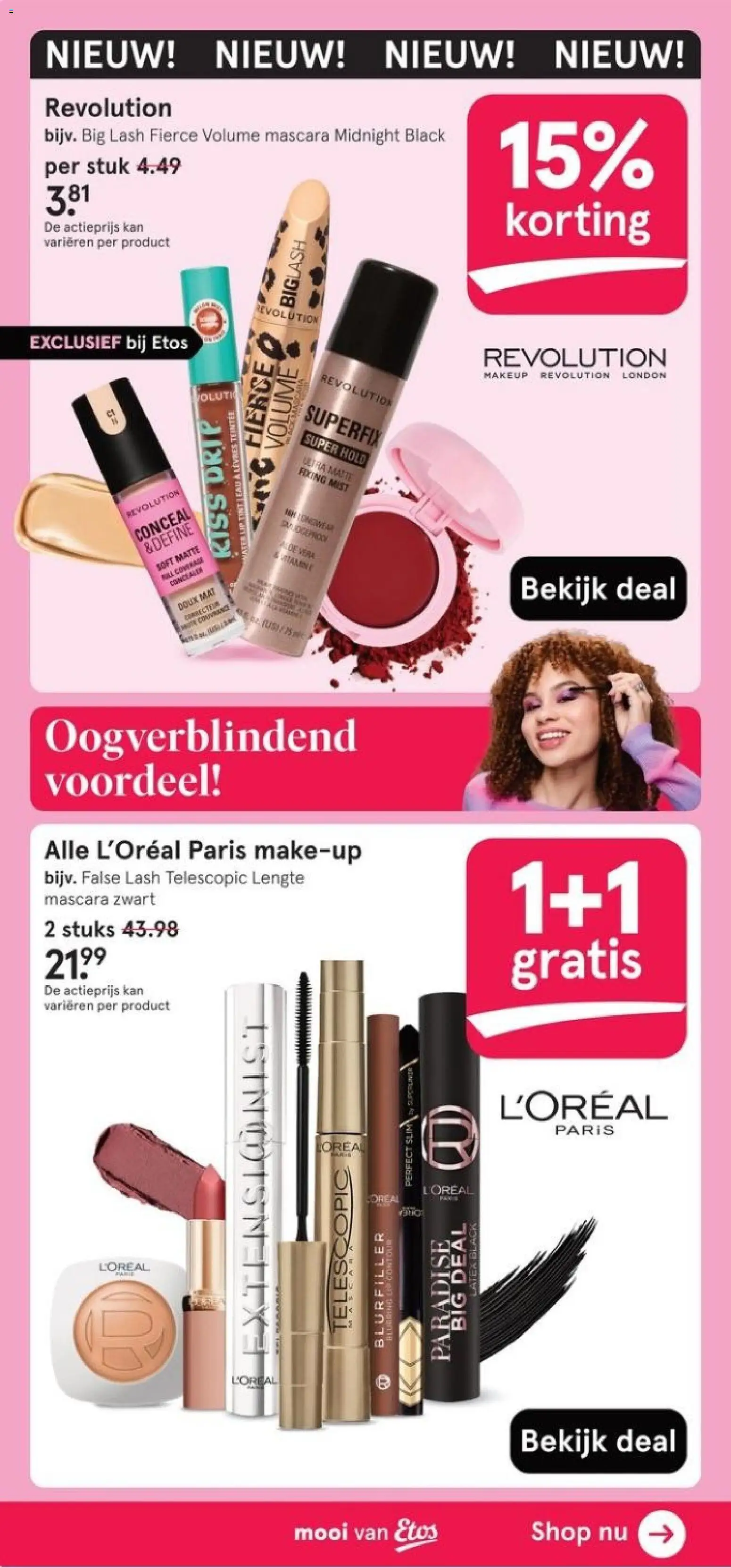 {H1} | Pagina: 18 | Producten: Kan, Concealer, Mascara