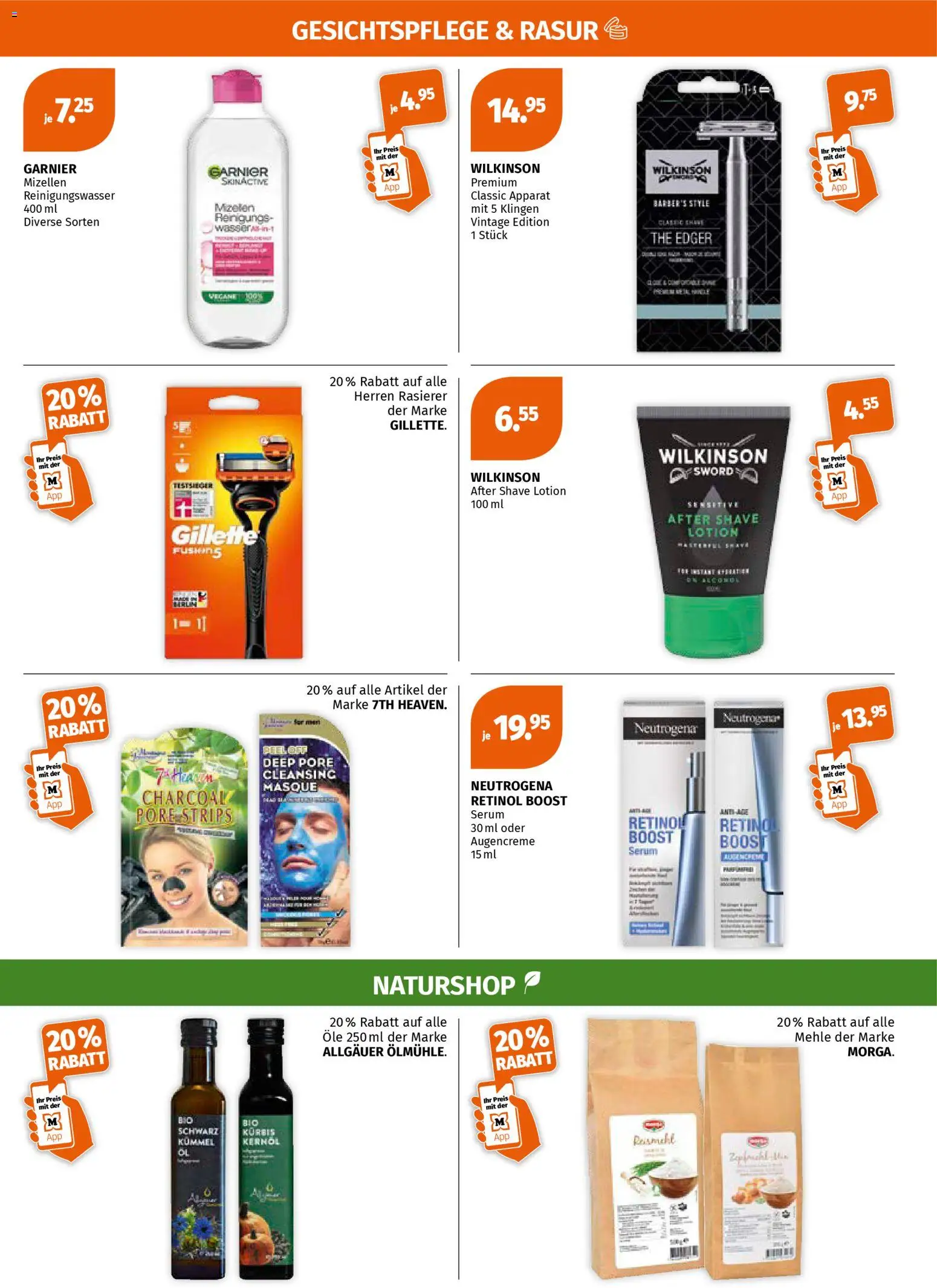 Müller aktionen – gültig ab 09.04.2026 | Seite: 3 | Produkte: Serum, Öl, Kürbis, Rasierer