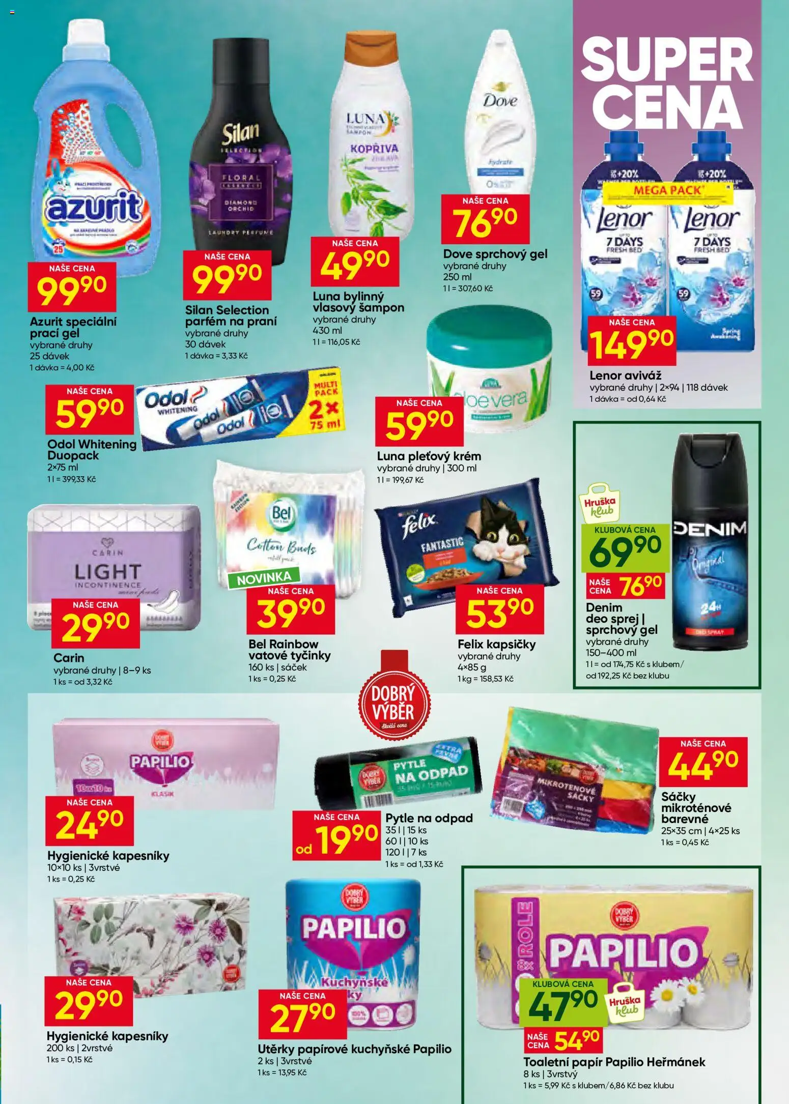 Hruška leták od 22.07.2026 | Strana: 11 | Produkty: Sprchový gel, Dove, Parfém, Šampon