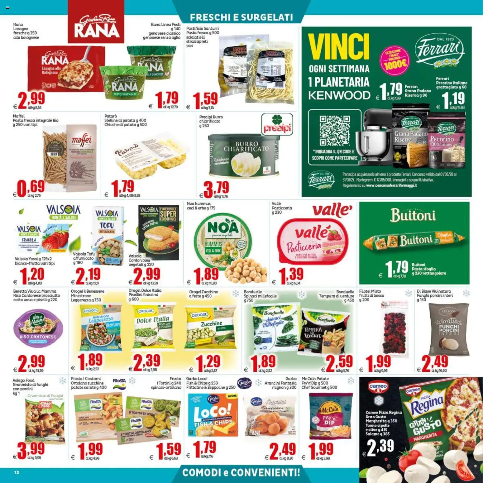 Volantino Elite Supermercati del 04/09/2026 | Pagina: 12 | Prodotti: Salame, Aglio, Contorni, Zucchine