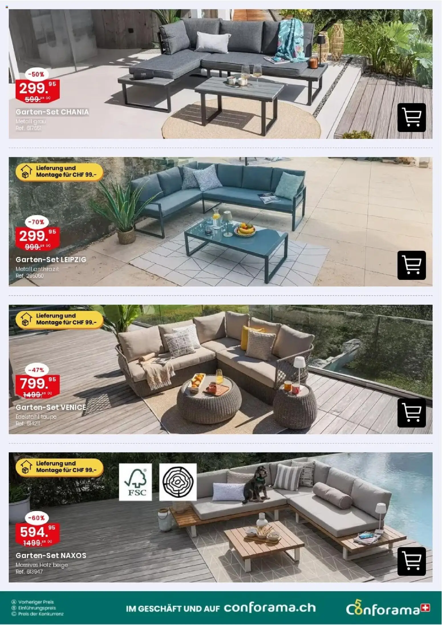 Conforama aktionen Gartensofa – gültig ab 07.10.2026 | Seite: 10