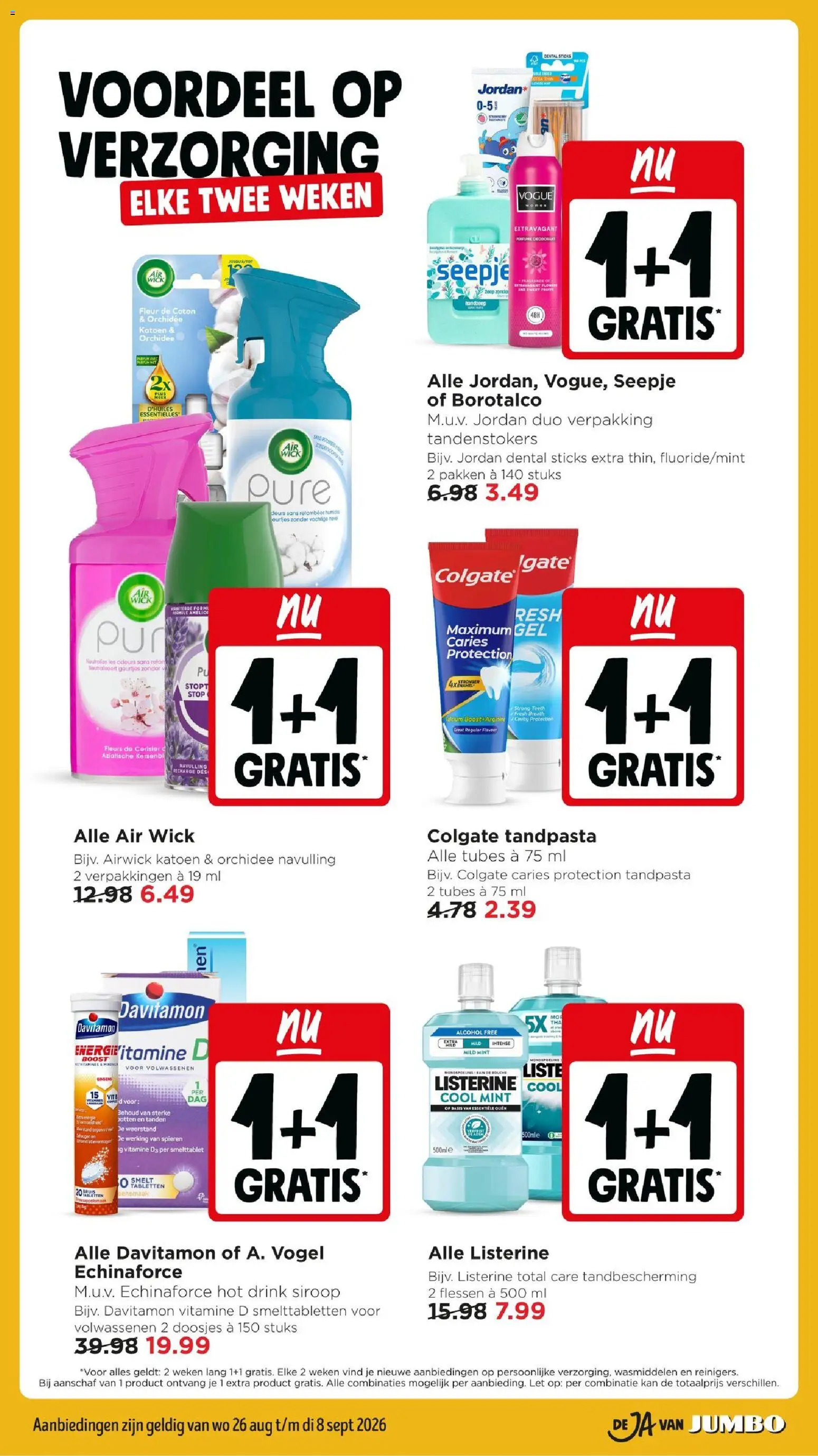 {H1} | Pagina: 13 | Producten: Deodorant, Tandpasta, Tandenstokers, Siroop