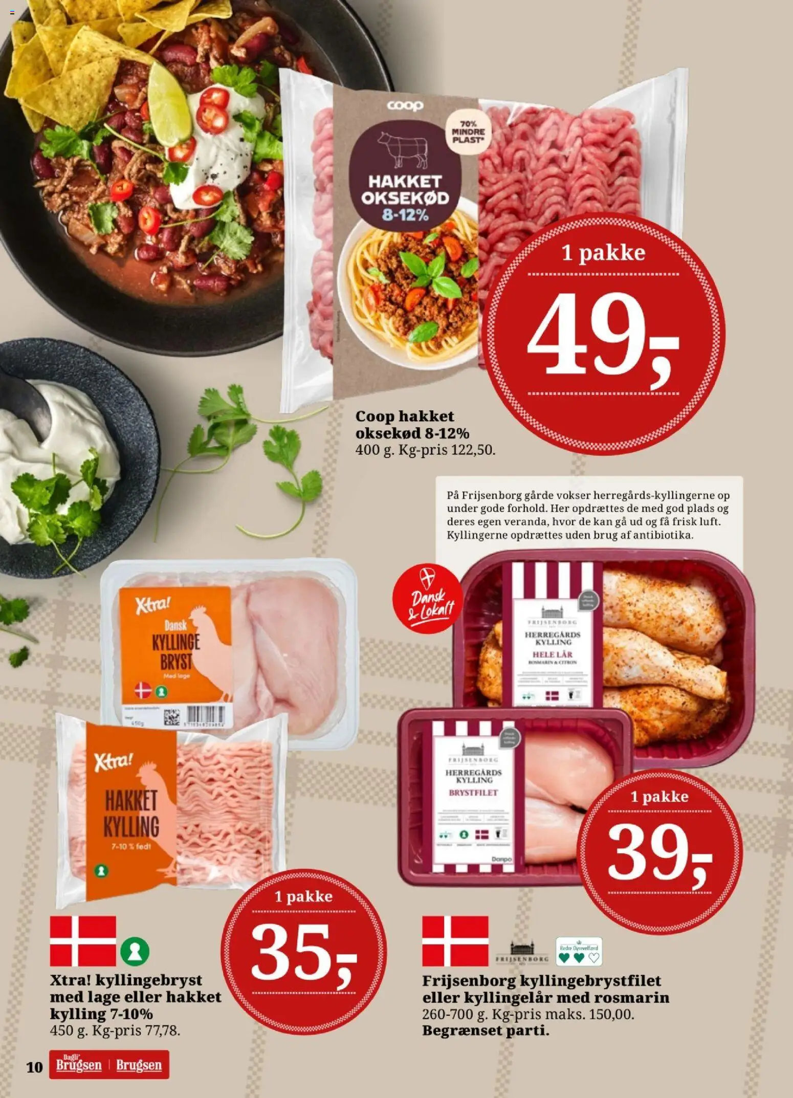 Dagli'Brugsen tilbudsavis – gyldig fra 23/10/2026 | Side: 12 | Produkter: Oksekød