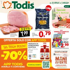 Anteprima del volantino Todis volantino Lazio valido a partire dal 23.04.2026