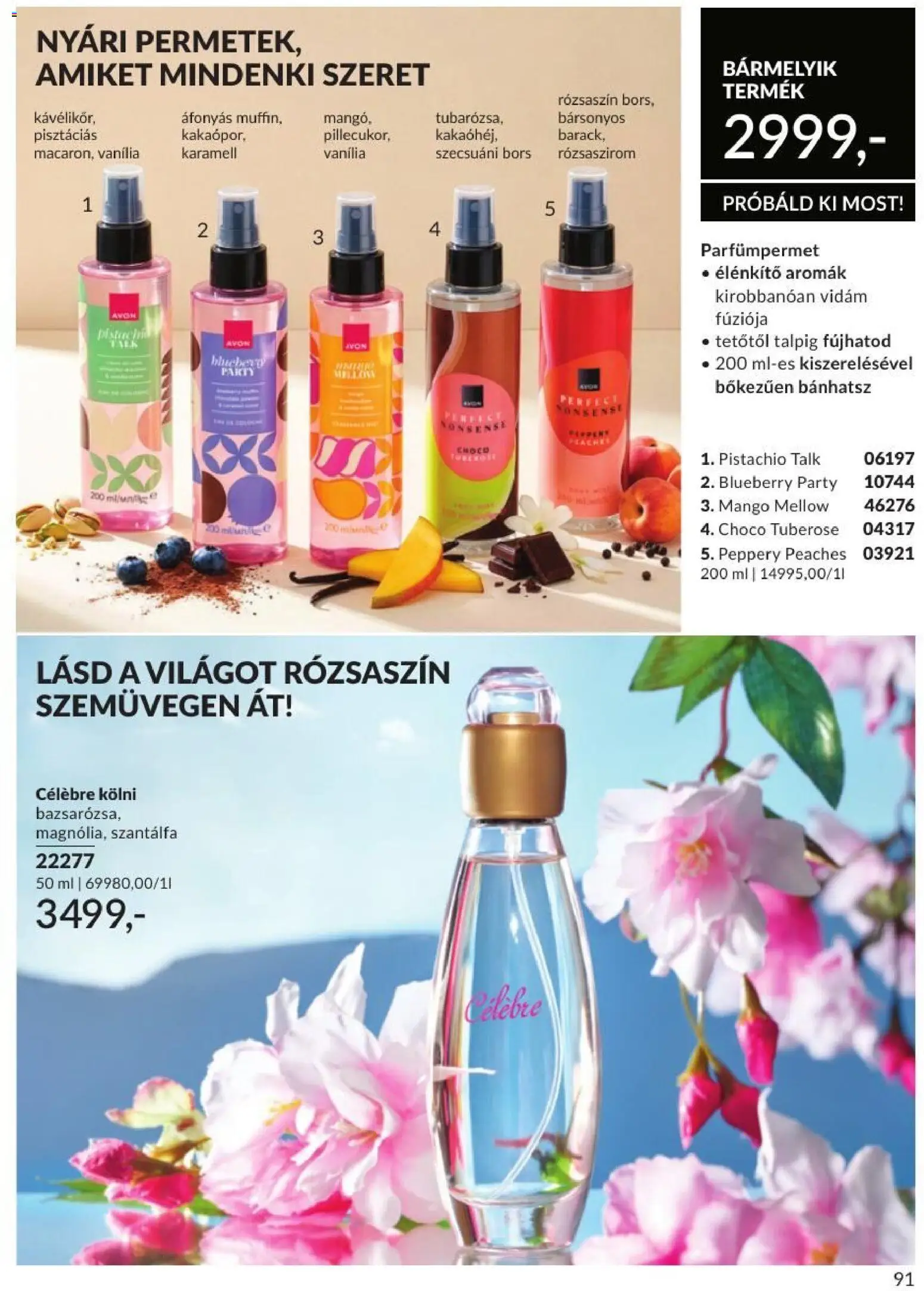 Avon akciós ujság - amely érvényes a következő dátumtól: 2026.08.01. | Oldal: 89
