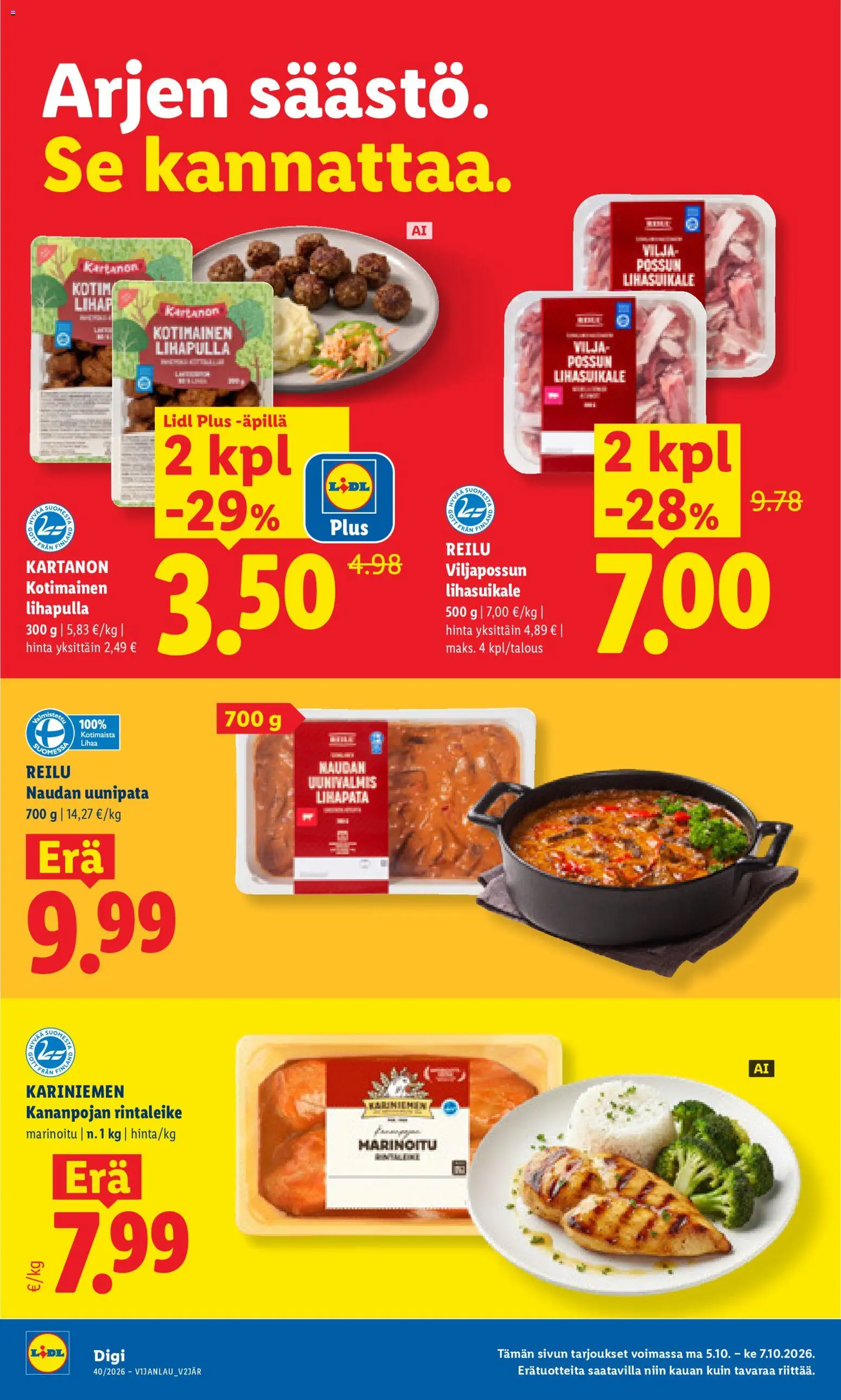 Lidl tarjoukset Kauhajoki – voimassa 05/10/2026 alkaen | Sivu: 6