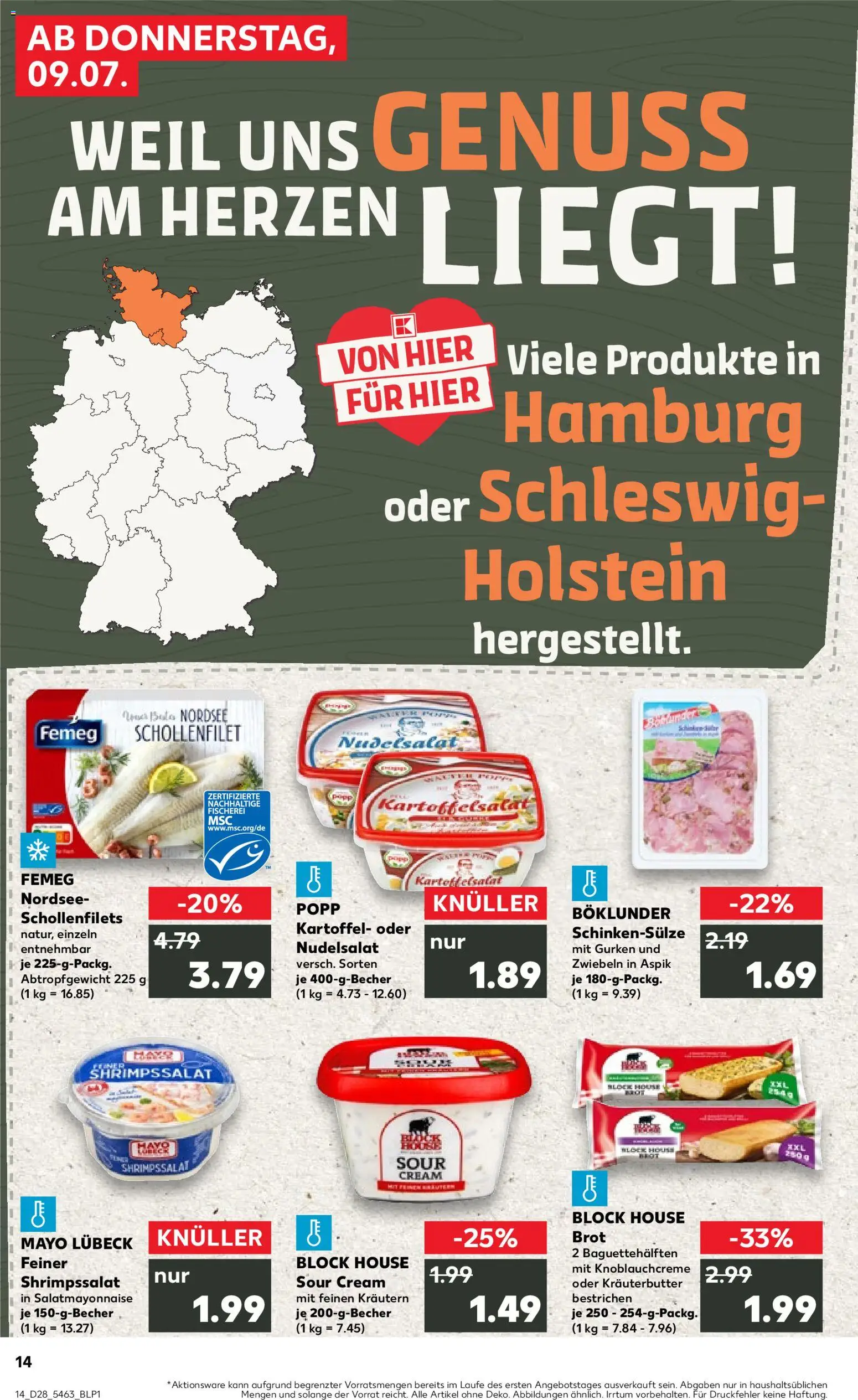 Kaufland Německo leták - Kiel od 09.07.2026 | Strana: 14