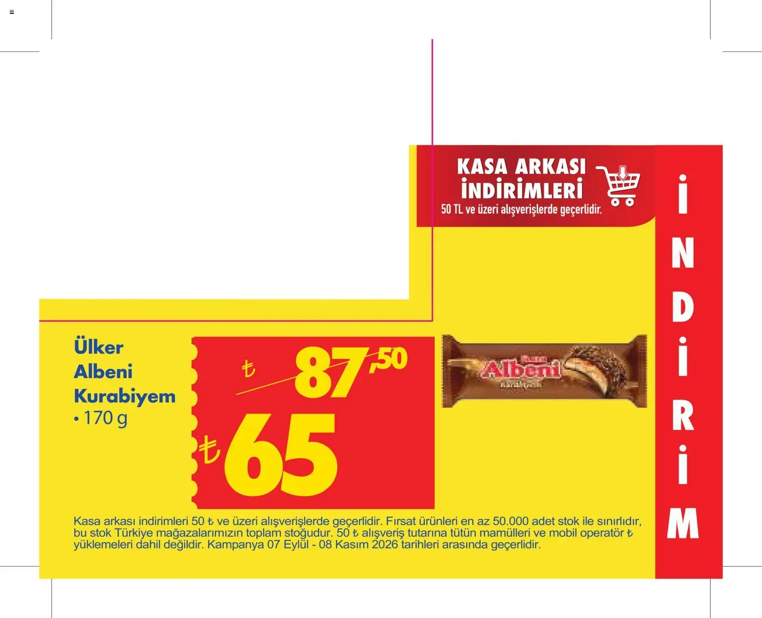 Şok Market Katalog - 02 Eylül 2026 tarihinden itibaren geçerlidir | Sayfa: 15 | Ürünler: Kasa
