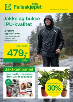 Forhåndsvisning av Felleskjøpet kundeavis gyldig fra 24/08/2026