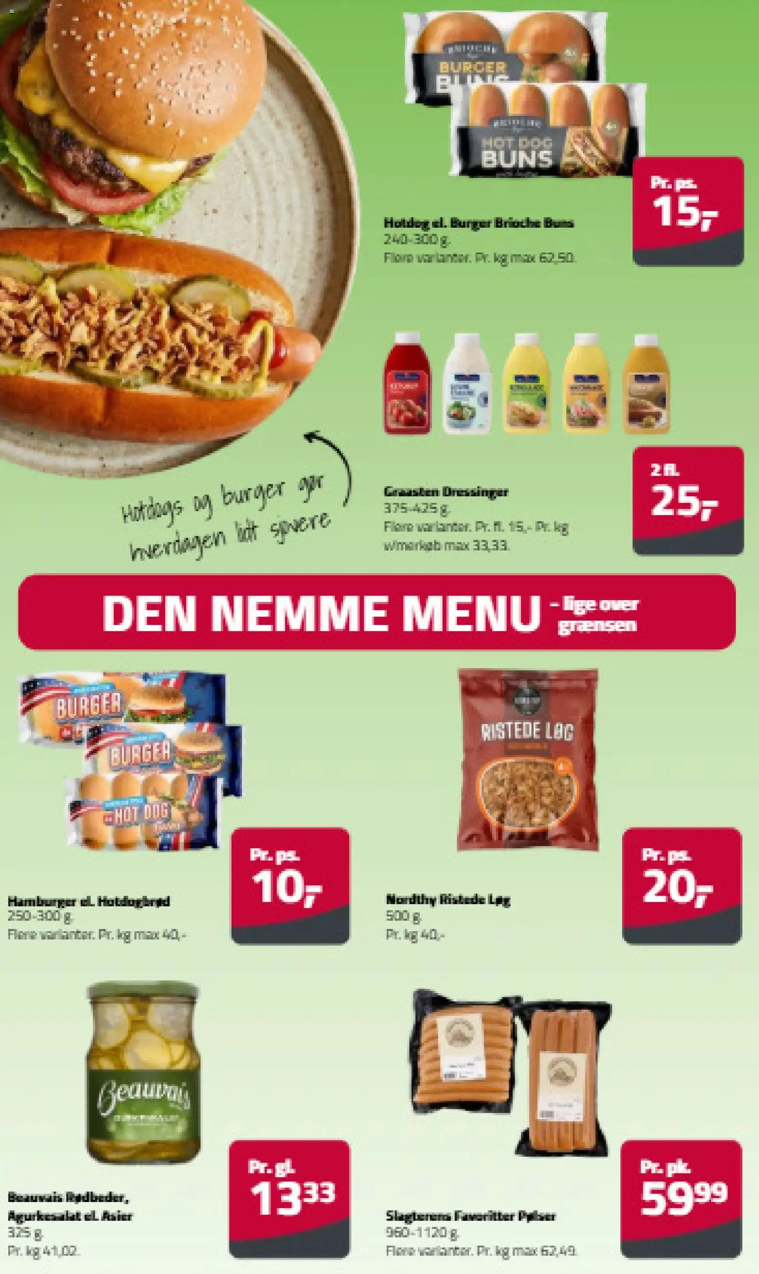Fleggaard tilbudsavis – gyldig fra 08.06.2026 | Side: 11 | Produkter: Ristede Løg, Løg, Hotdogbrød, Asier