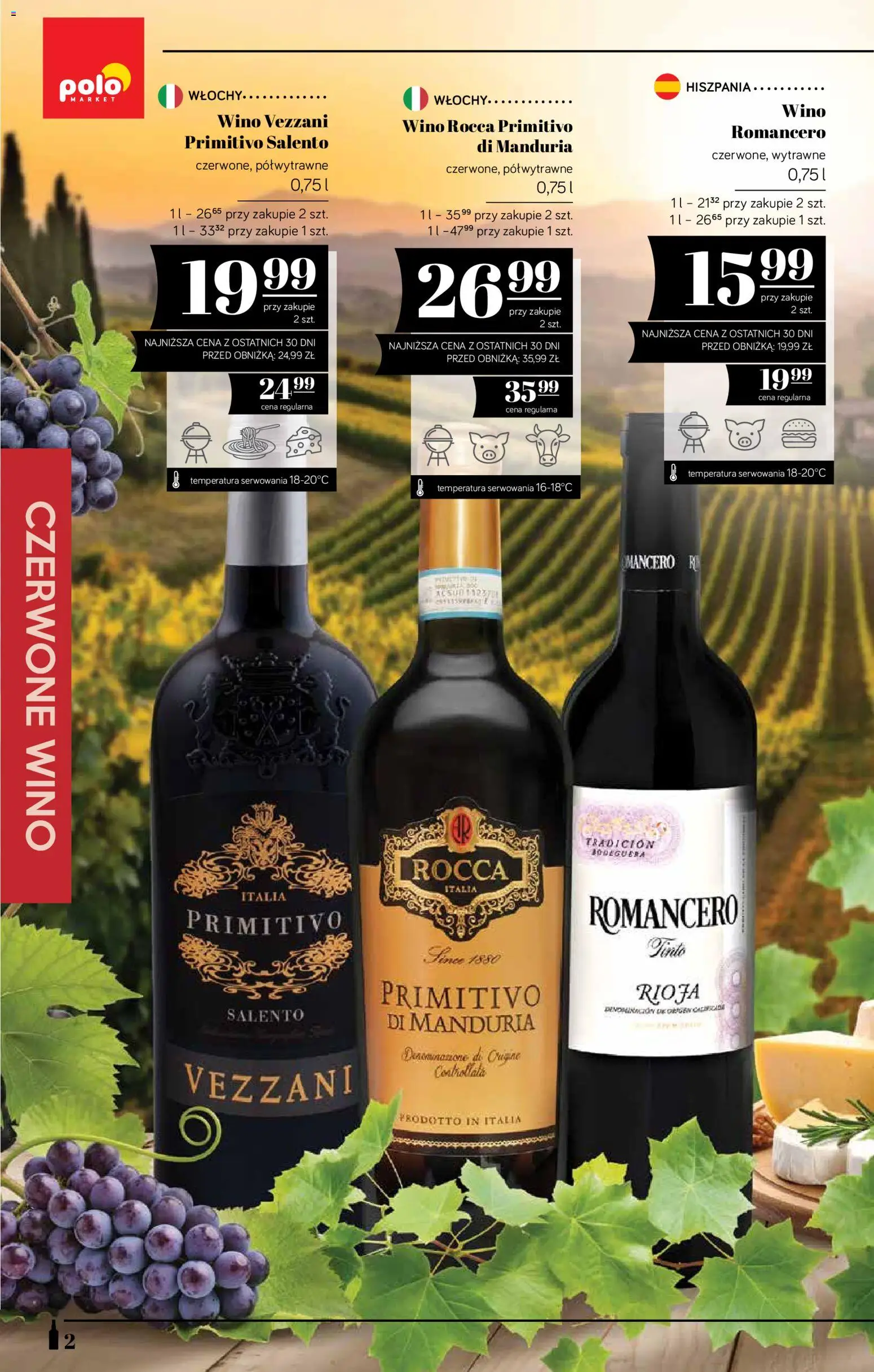 POLOmarket katalog - Alkoholi od 16.07.2026 | Strona: 2 | Produkty: Wino
