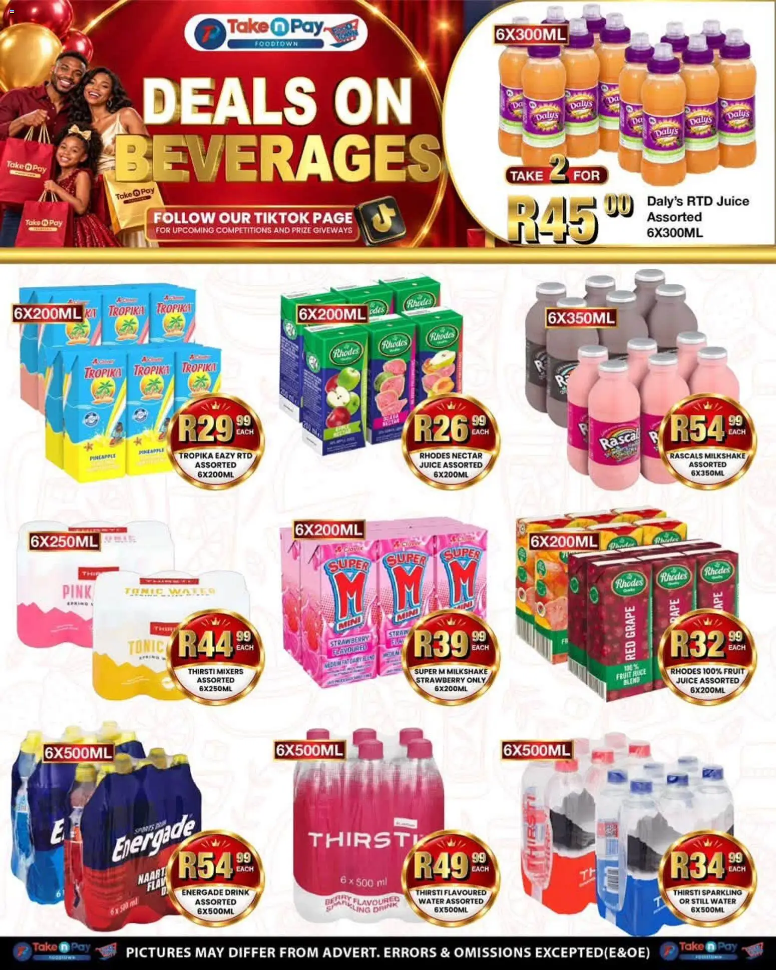 New Take n Pay catalogue – valid from 21/09/2026 | Page: 13 | Products: Tonic, Pineapple, Water, Fruit