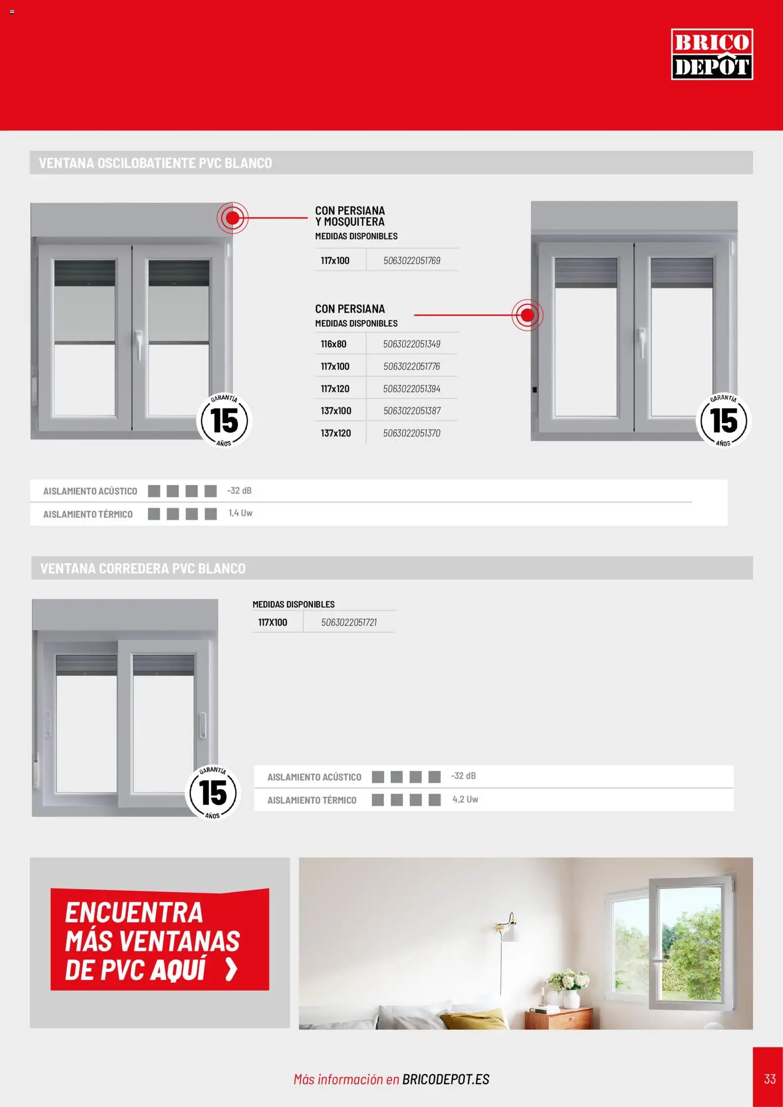 Brico Depôt Puertas y Ventanas │ válido desde el 07/10/2026 | Página: 33