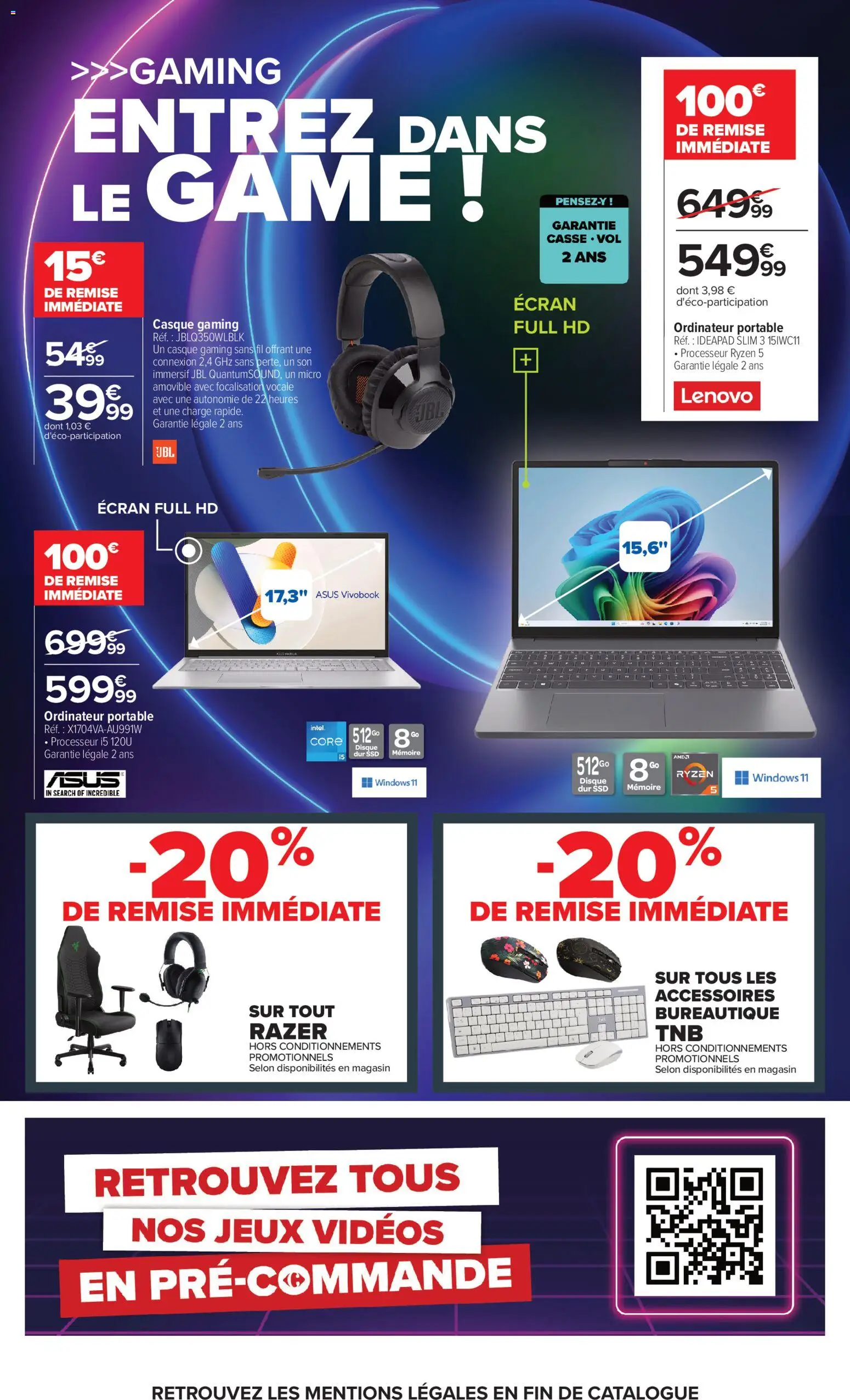 {H1} | Page: 9 | Produits: Ordinateur, Disque dur, Ordinateur portable, Casque