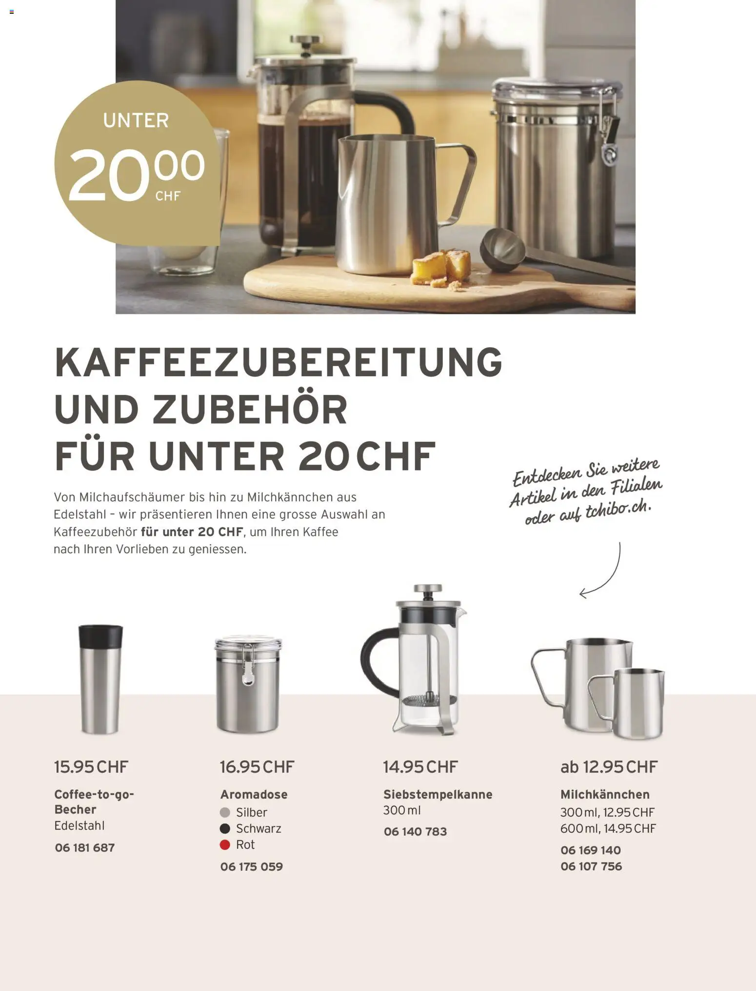 Tchibo aktionen Träume, Mut & Girlpower – gültig ab 26.06.2026 | Seite: 142 | Produkte: Kaffee
