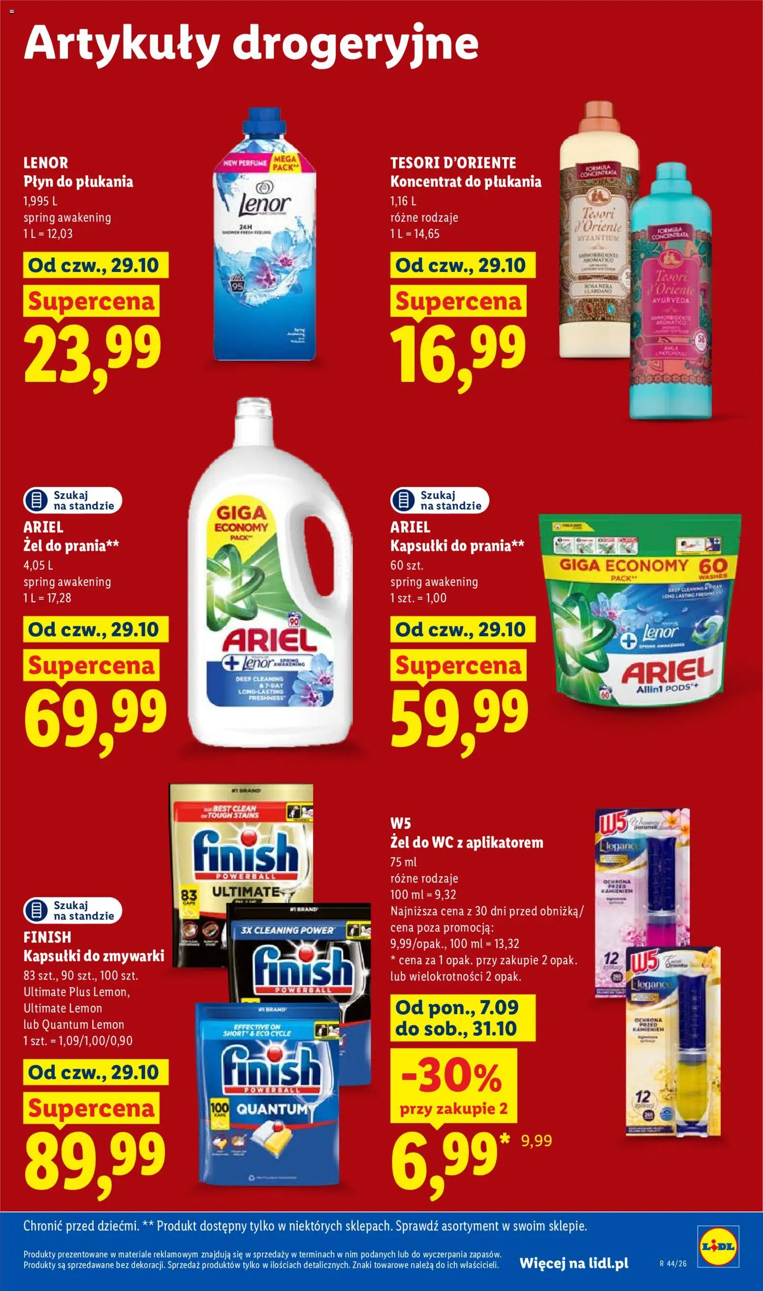 Lidl gazetka od 29.10.2026 | Strona: 109
