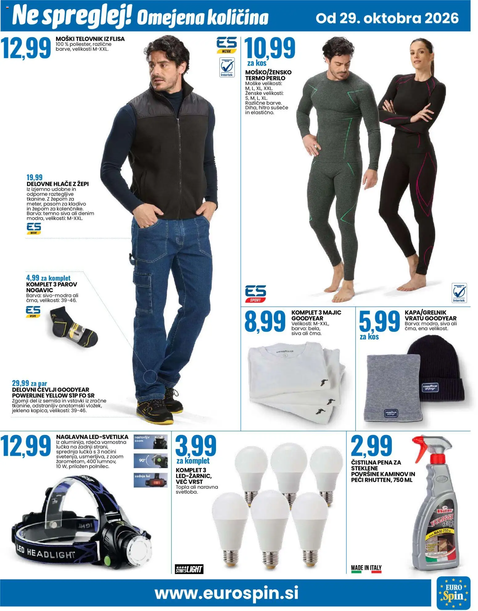 Novi Eurospin katalog ponudbe – veljaven od 29.10.2026 | Stran: 19