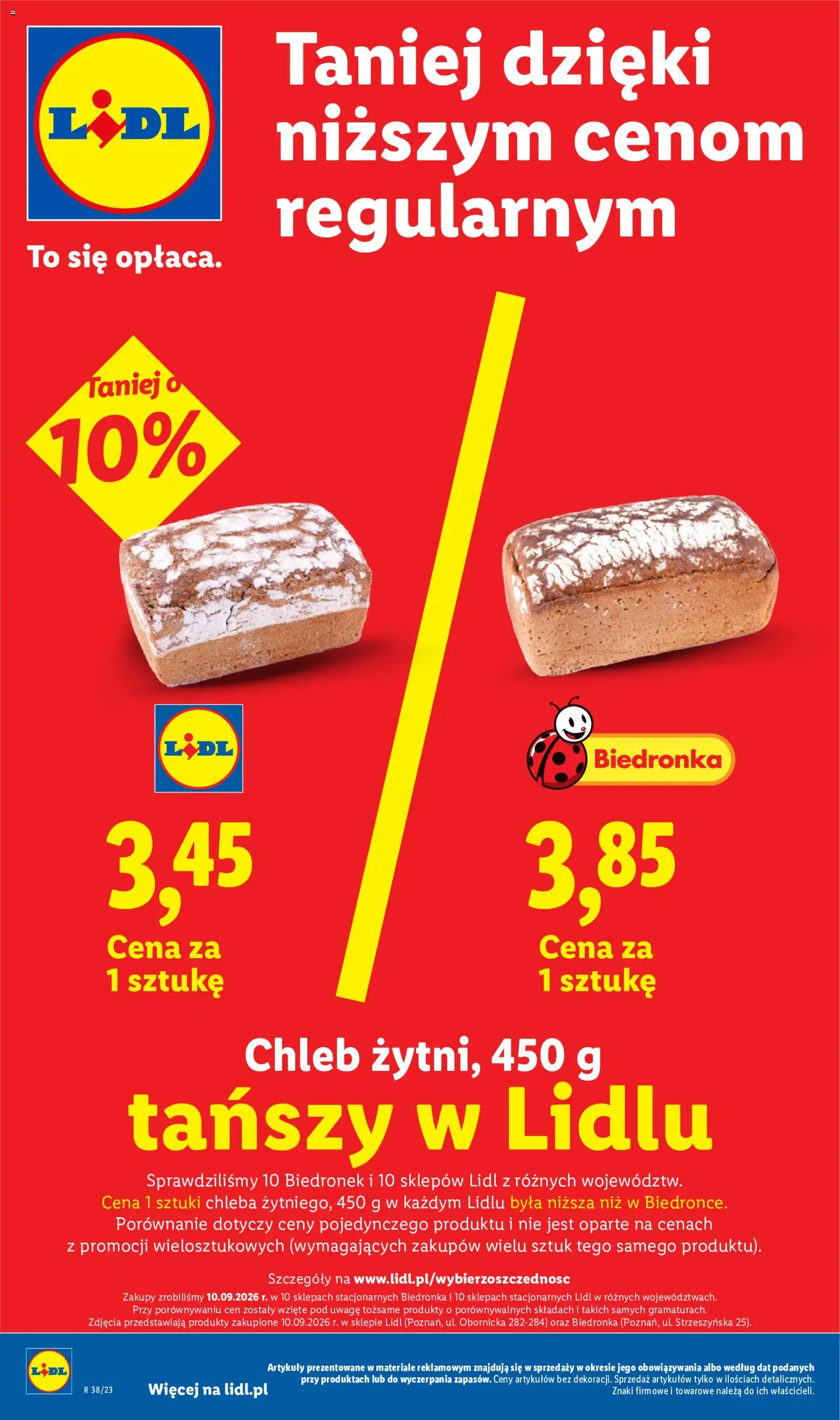 Lidl Polsko leták od 17.09.2026 | Strana: 4 | Produkty: Chleba, Chléb