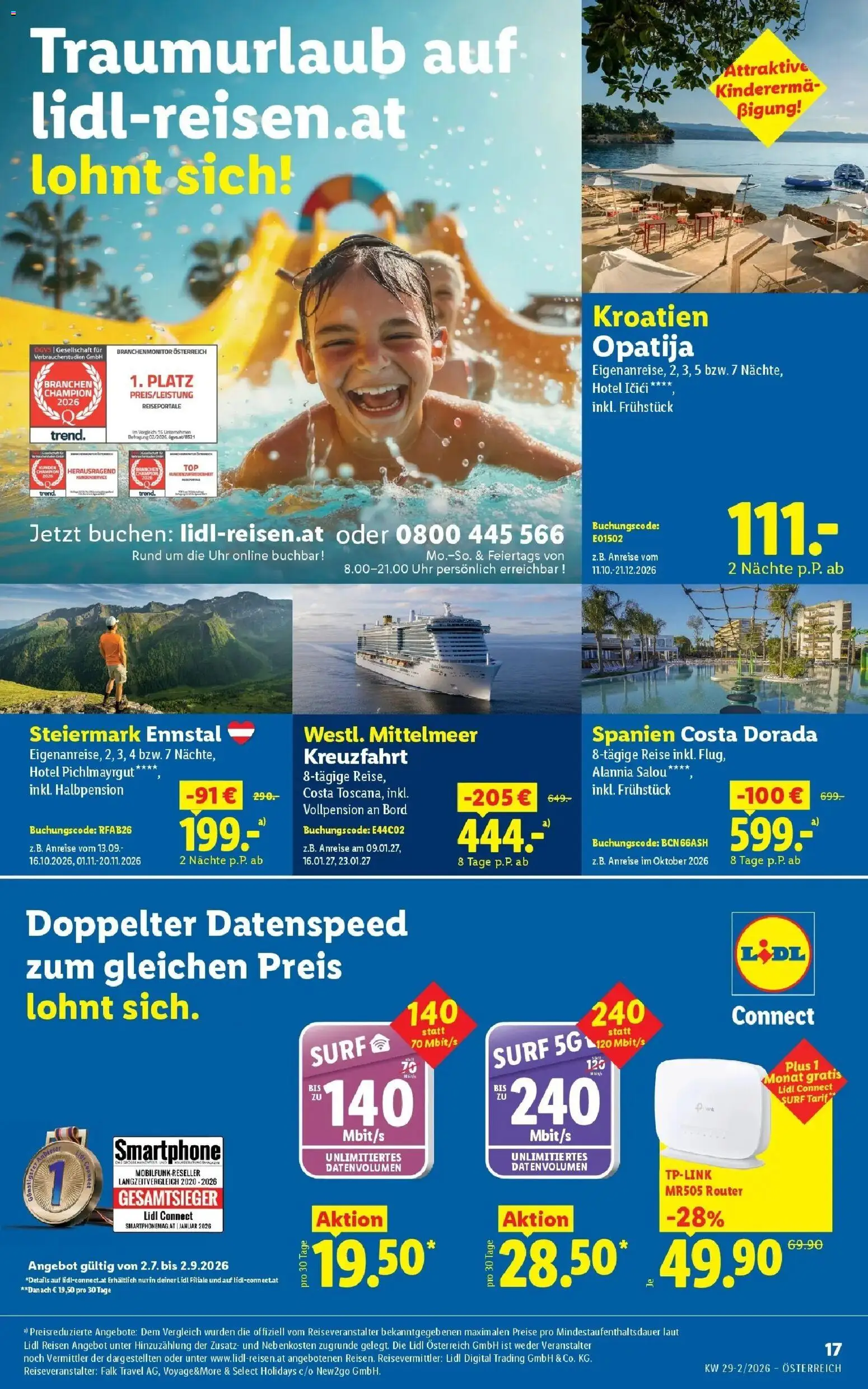 Lidl Flugblatt - Wien, Langenzersdorf, Zwettl gültig ab 16.07.2026 | Seite: 21 | Produkte: Smartphone, Uhr