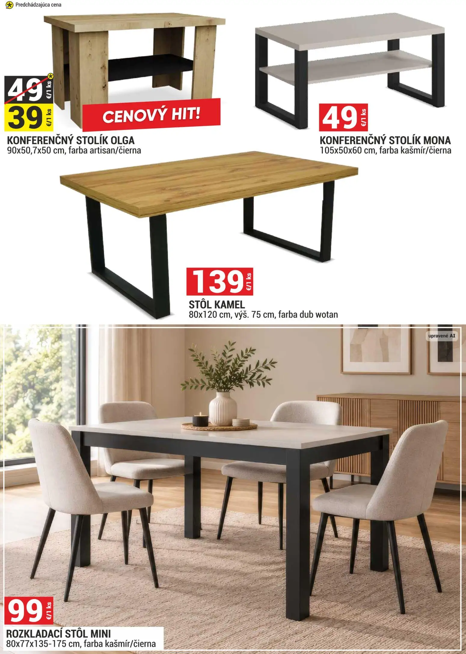 Nové Merkury Market akcie – leták je platný od 01.11.2026 | Strana: 38