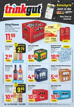 Trinkgut Prospekt ab 05.10.2026 gültig