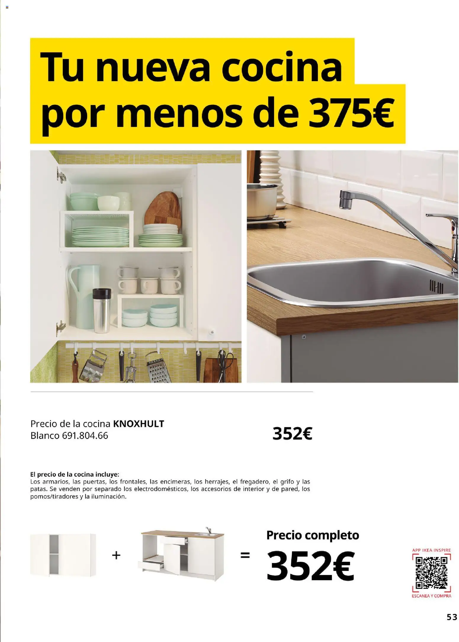 Catálogo IKEA Cocinas │ válido desde el 01/02/2026 | Página: 53 | Productos: Cocina