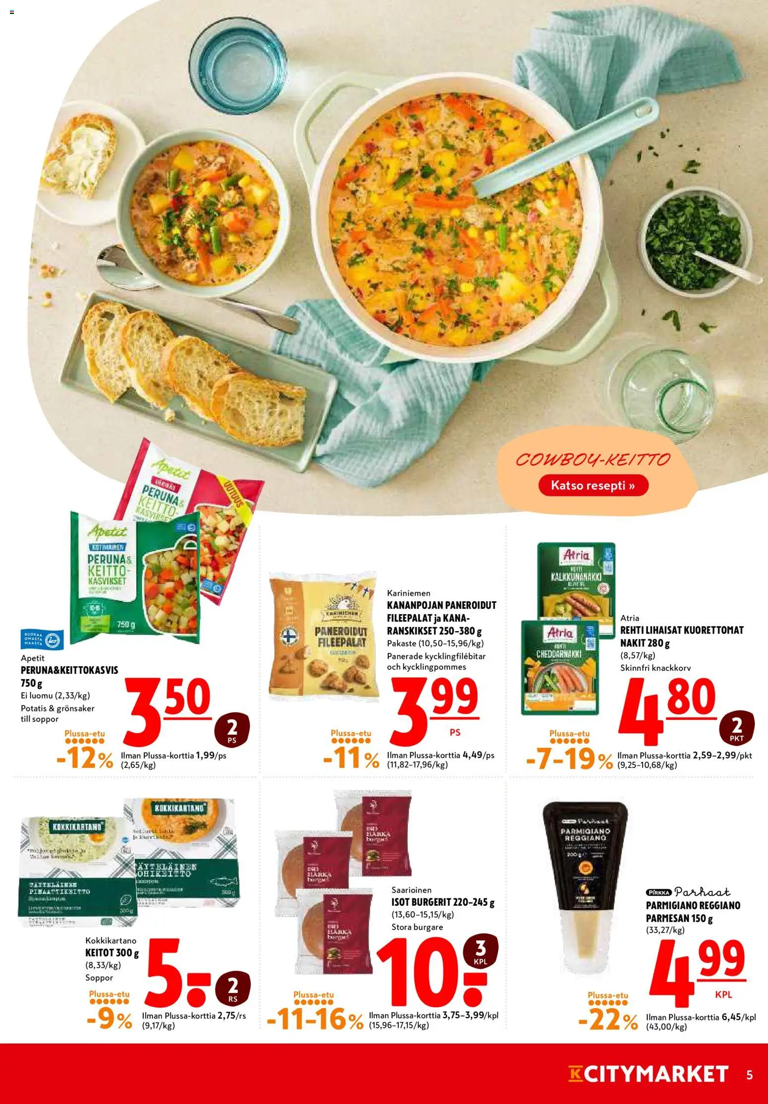 K-Citymarket tarjoukset – voimassa 19/10/2026 alkaen | Sivu: 5