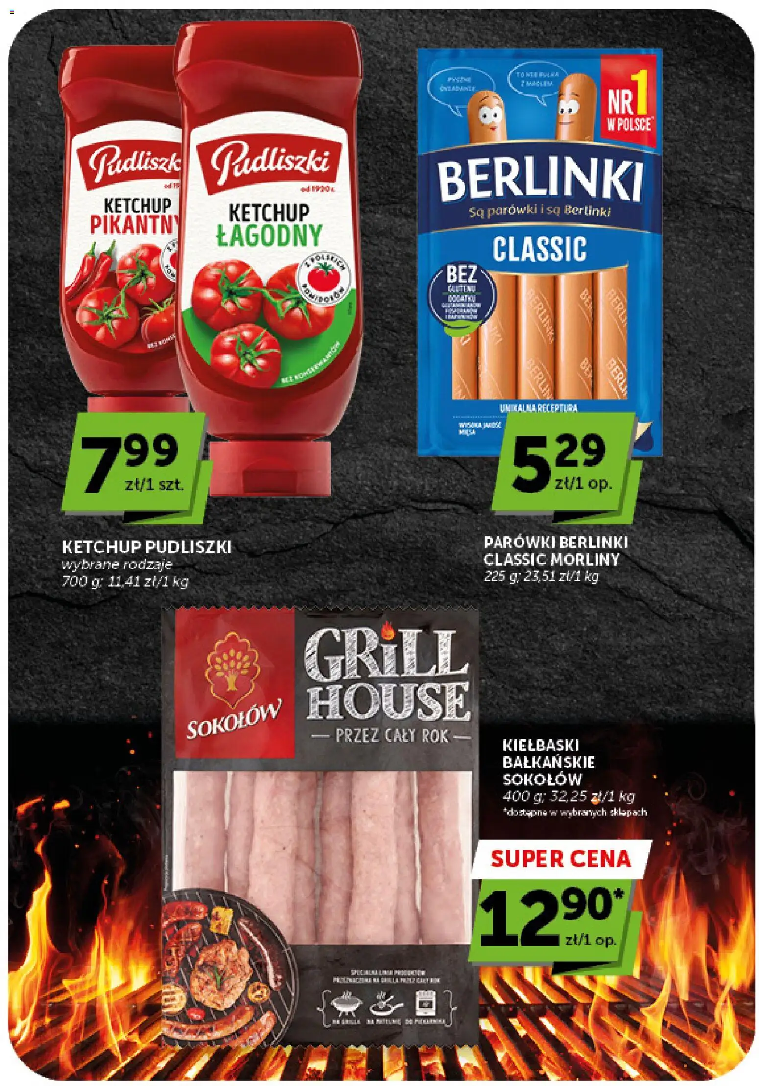 Euro Sklep gazetka - Minimarket od 09.07.2026 | Strona: 17 | Produkty: Ketchup, Grill, Ketchup pudliszki, Kiełbaski