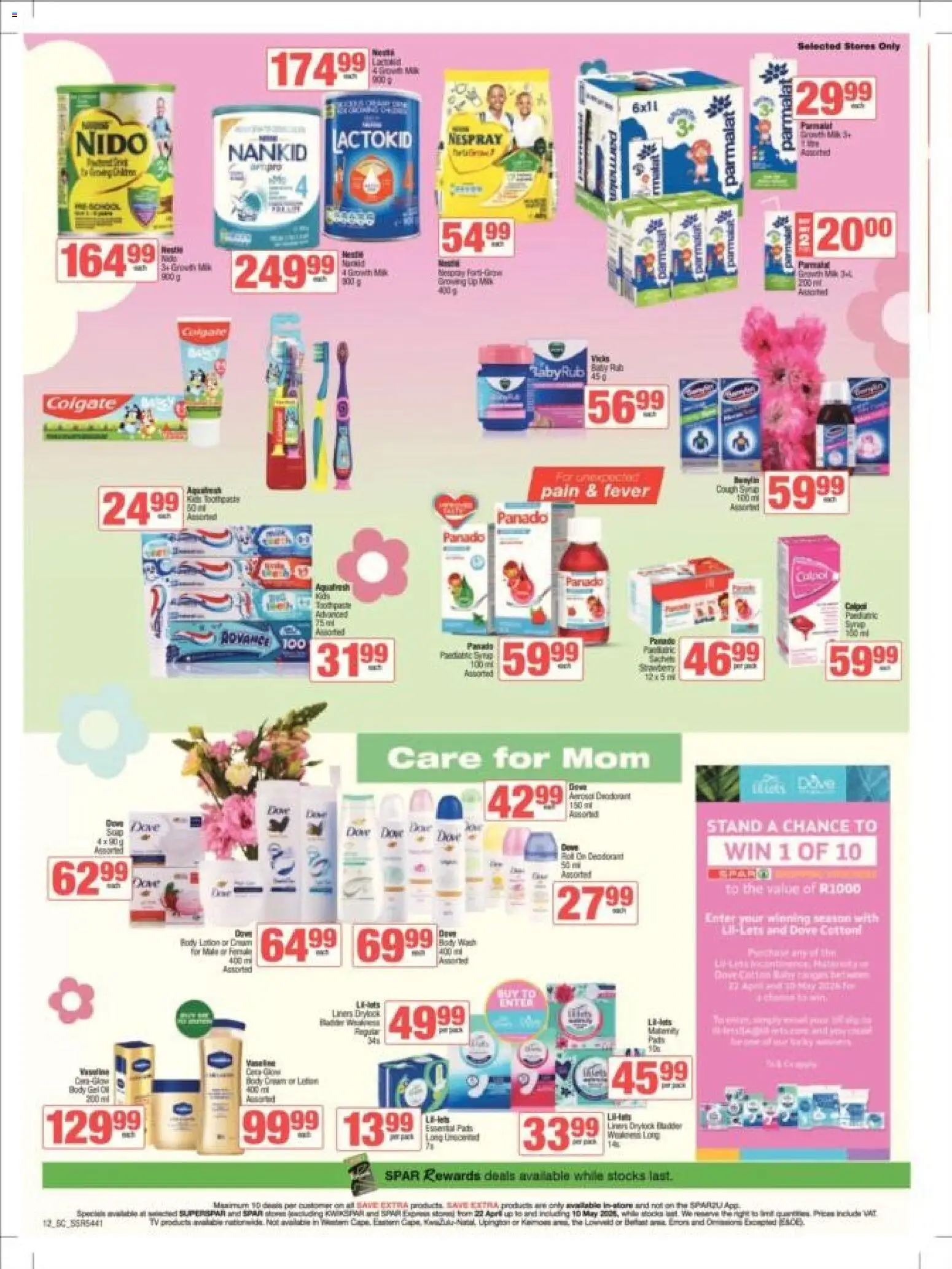 New Spar catalogue – valid from 22.04.2026 | Page: 13 | Products: Deodorant, Lotion