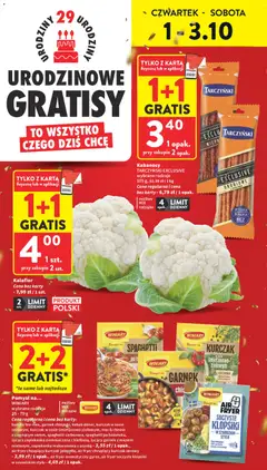 Pogląd oferty "Intermarche gazetka" - ważna od 01.10.2026 | Strona: 2 | Produkty: Karta, Kebab, Zapiekanka, Wieprzowina