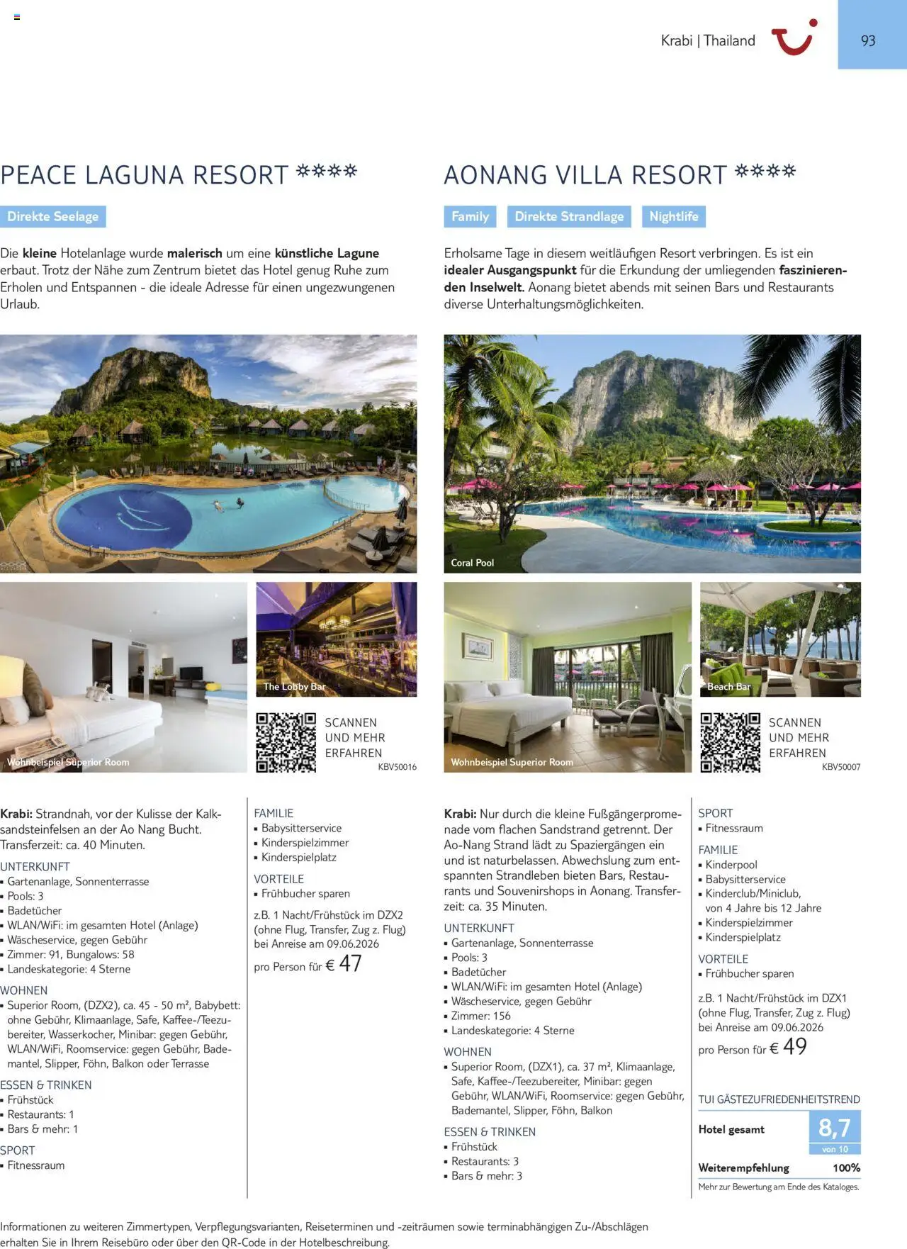 Aida - Asien, Afrika, Orient & Indischer Ozean 2025/26 – gültig ab 01.11.2025 | Seite: 93 | Produkte: Coral, Babybett