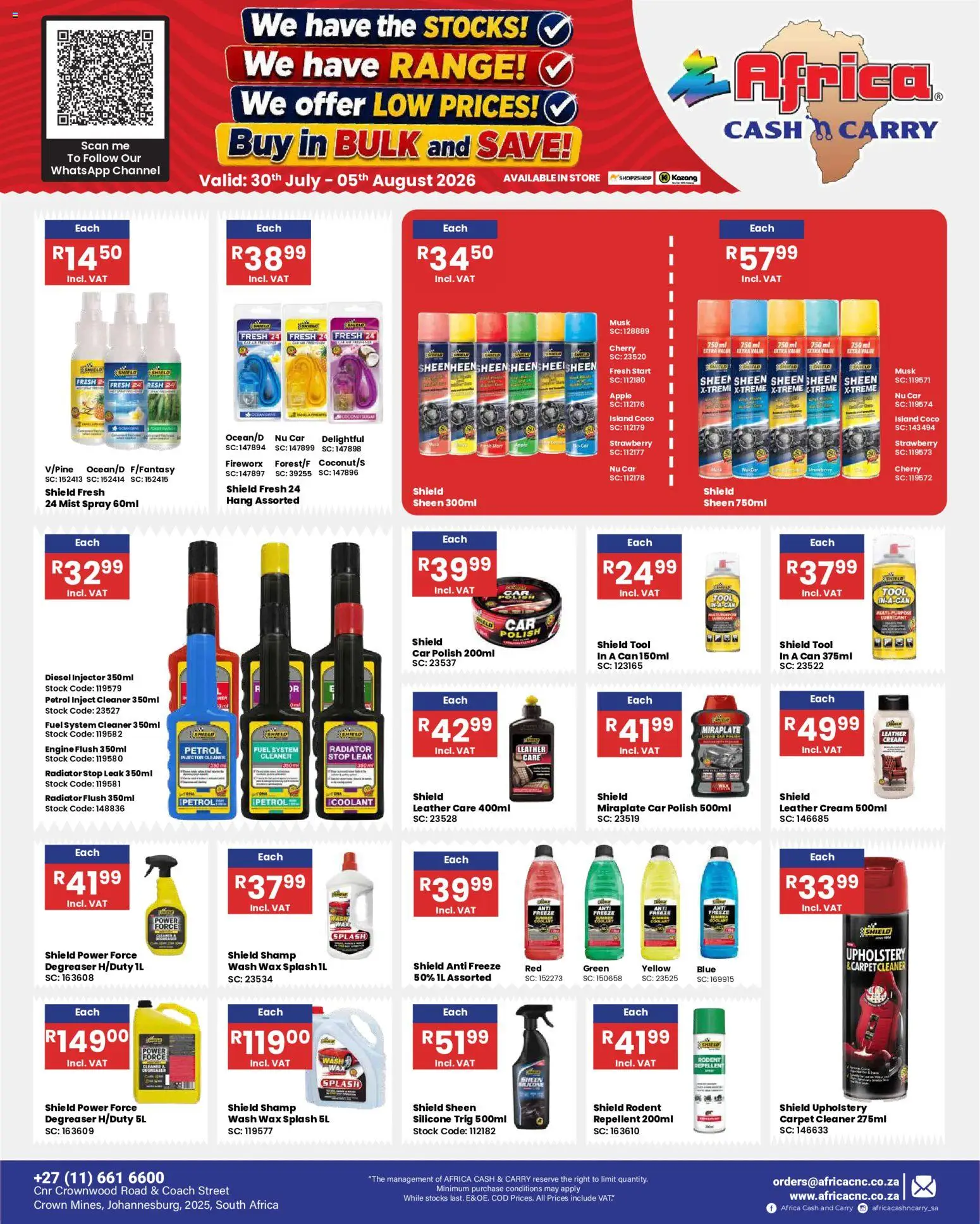 New Africa Cash & Carry catalogue – valid from 30/07/2026 | Page: 51