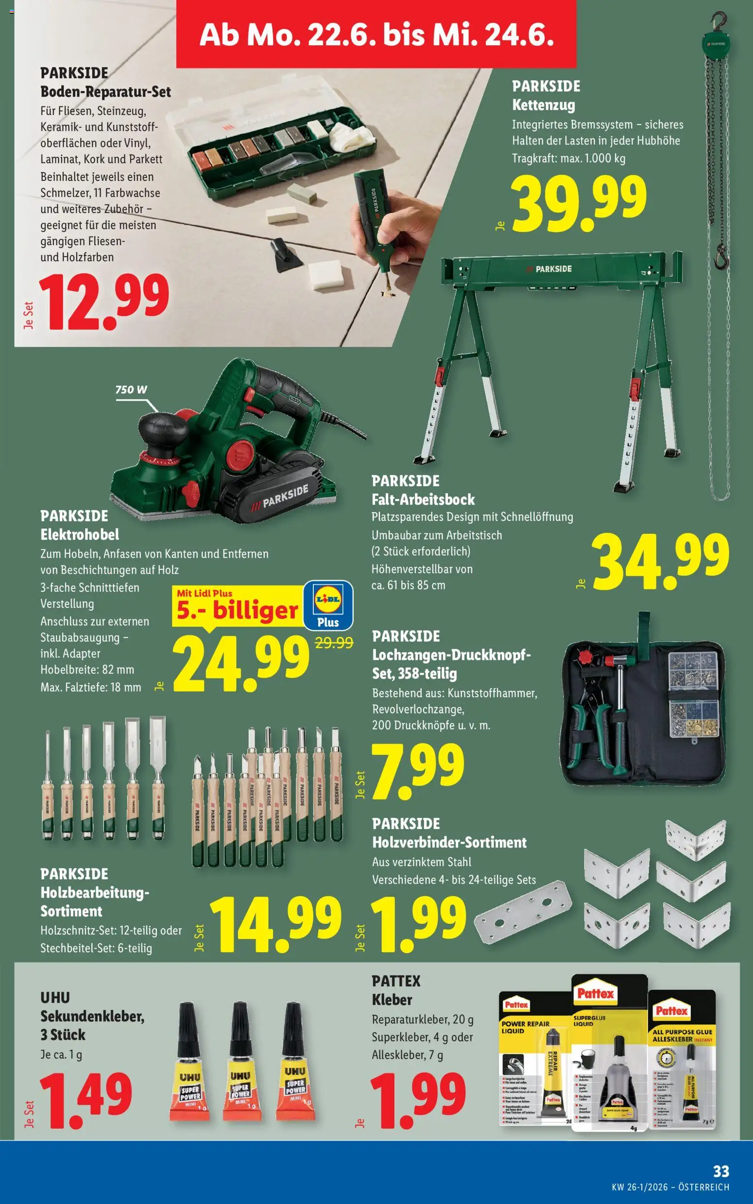 Lidl Flugblatt gültig ab 18.06.2026 | Seite: 42 | Produkte: Adapter, Arbeitstisch